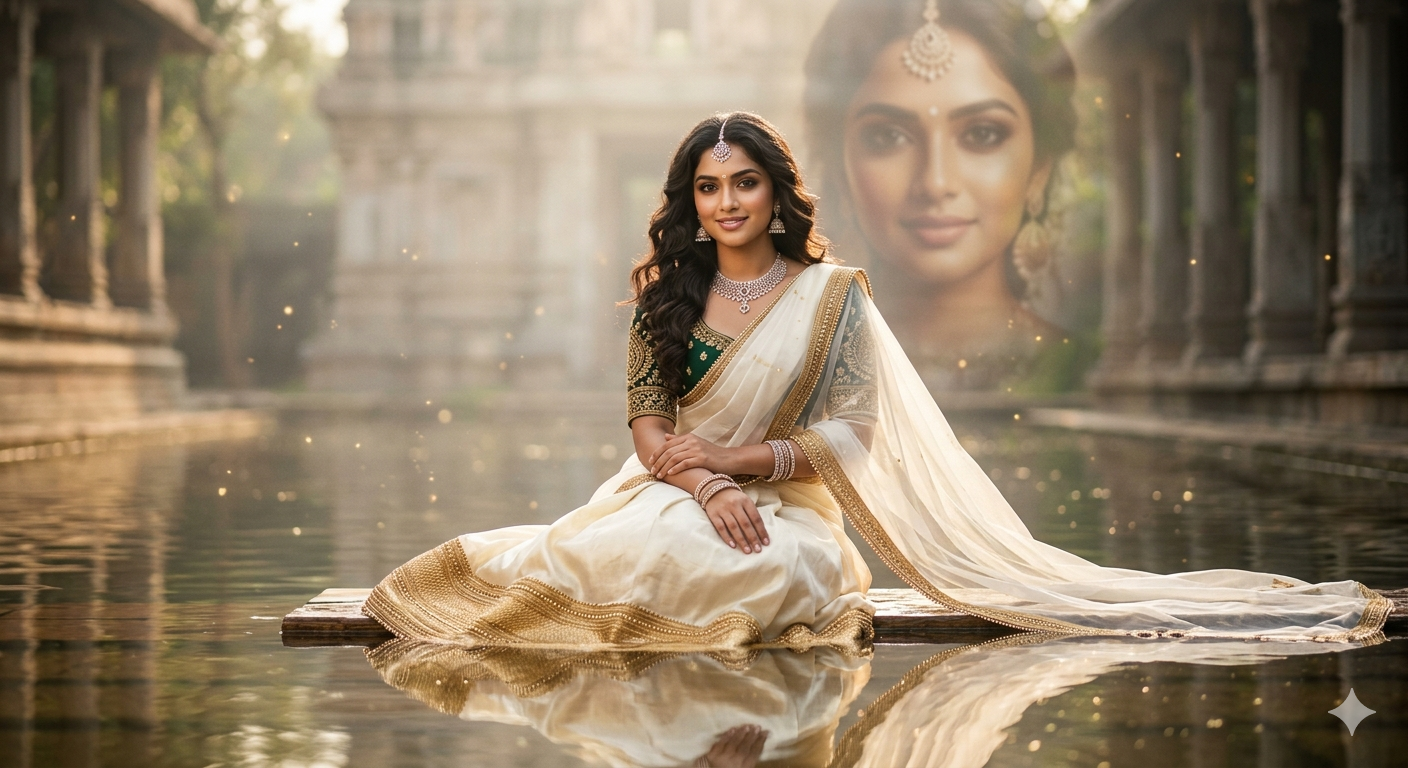 beautiful South Asian woman